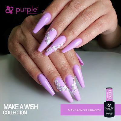 Verniz Gel Purple - Make a Wish Princess P2034