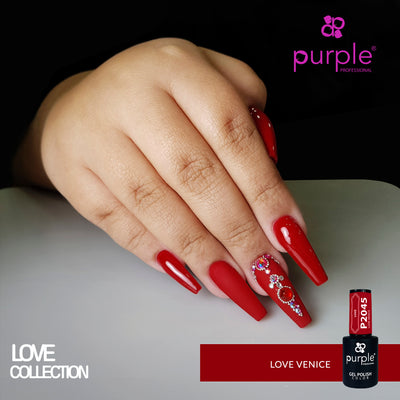 Verniz Gel Purple - Love Venice P2045