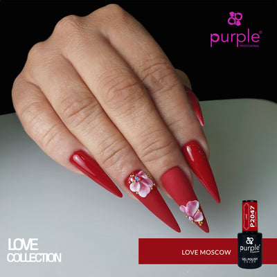 Verniz Gel Purple - Love Moscow P2047