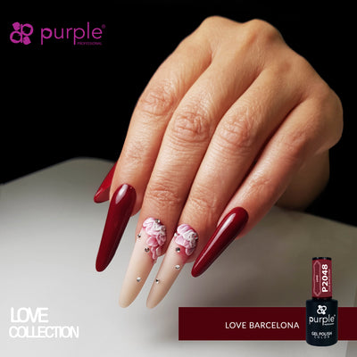 Verniz Gel Purple - Love Barcelona P2048