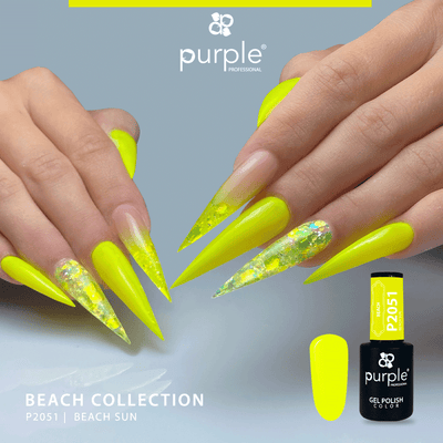 Verniz Gel Purple - Beach Sun P2051