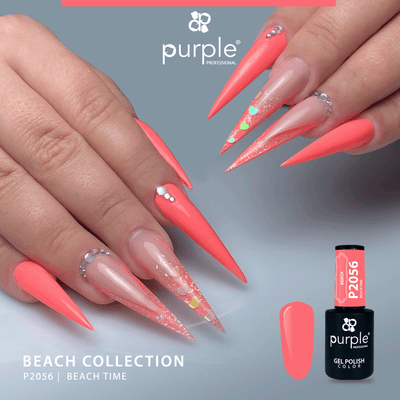 Verniz Gel Purple - Beach Time P2056