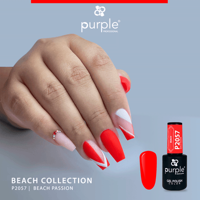 Verniz Gel Purple - Beach Passion P2057