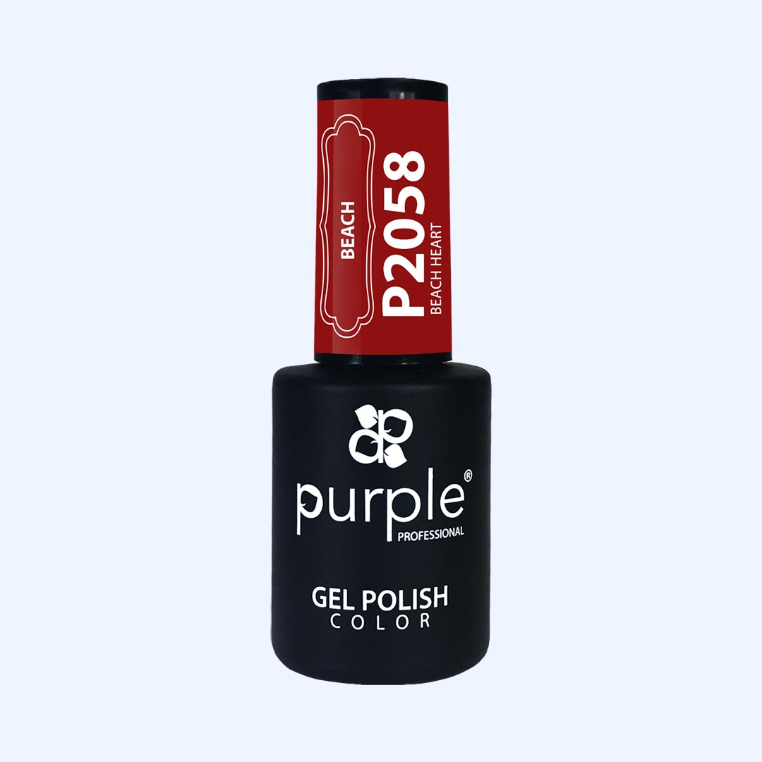 Verniz Gel Purple - Beach Heart P2058