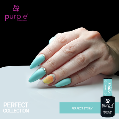 Verniz Gel Purple - Perfect Story P2062