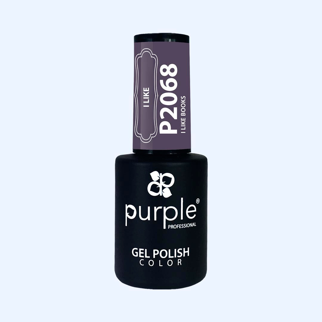 Verniz Gel Purple - I Like Books P2068