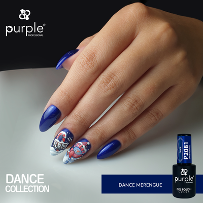 Purple Gel Varnish -Dance Merengue P2081