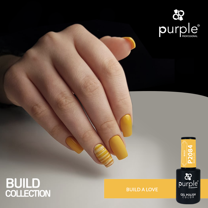 Verniz Gel Purple - Build a Love P2084