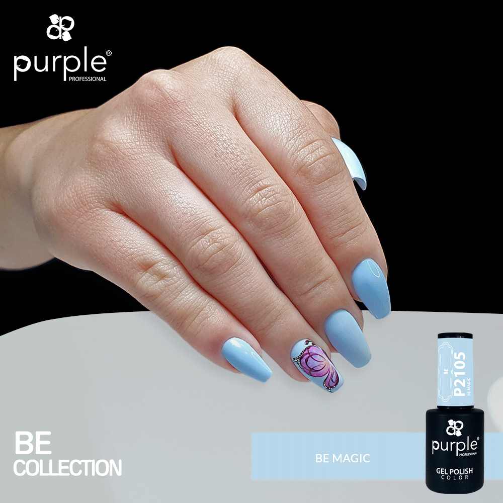 Verniz Gel Purple - Be Magic P2105