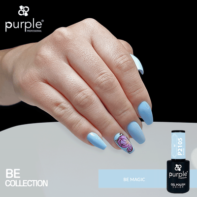 Verniz Gel Purple - Be Magic P2105