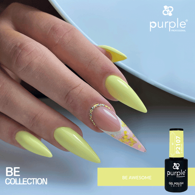 Verniz Gel Purple - Be Awesome P2107
