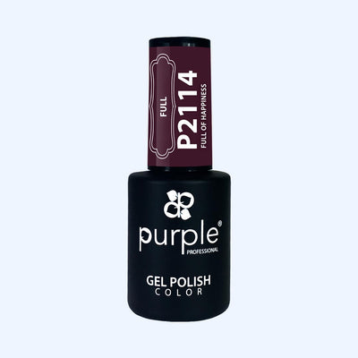 Verniz Gel Purple - Full of Hapiness P2114