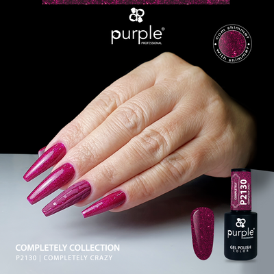 Verniz Gel Purple - Completely Crazy P2130