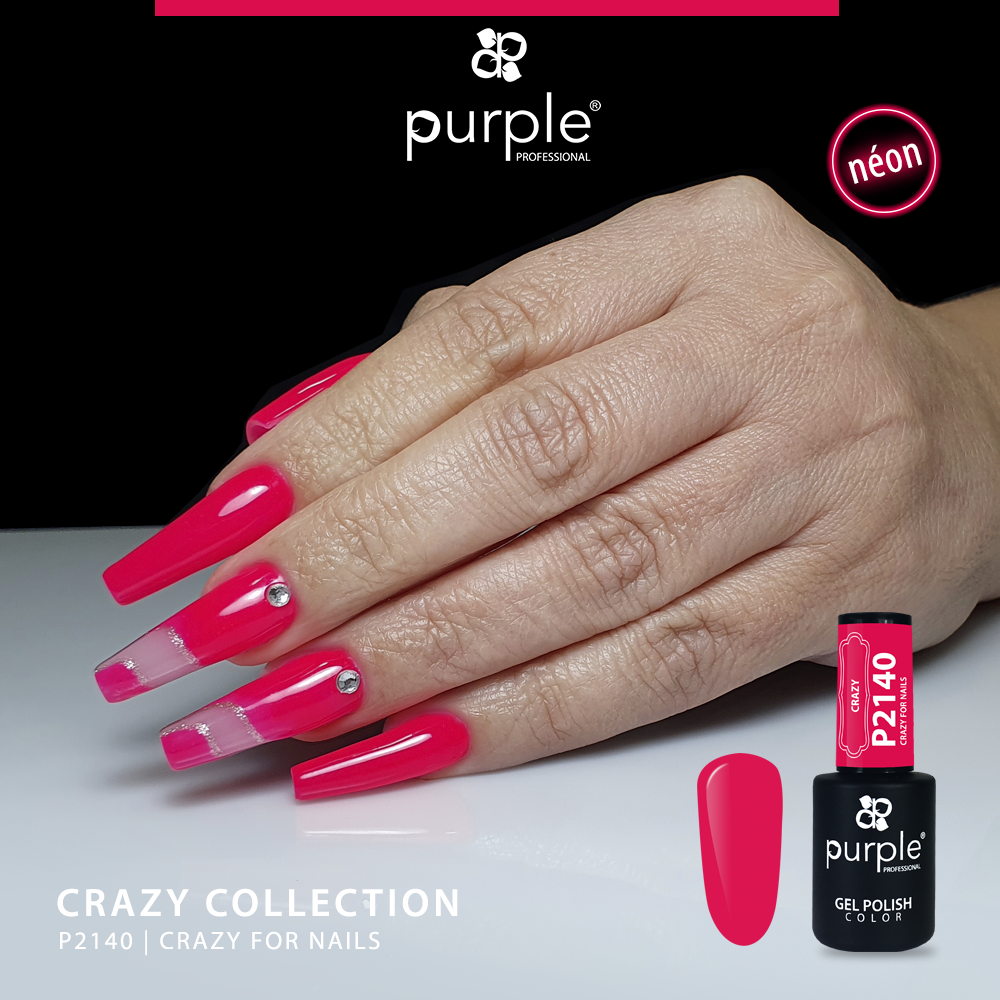 Verniz Gel Purple - Crazy For Nails P2140