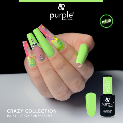 Verniz Gel Purple - Crazy For Parfums P2141