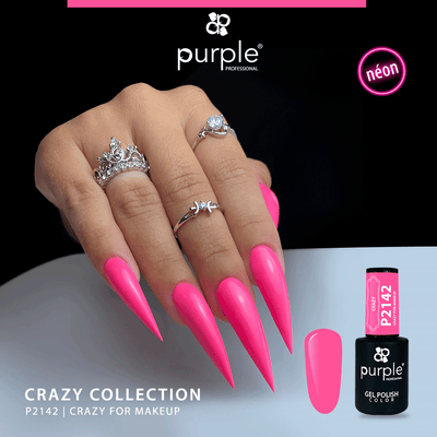 Verniz Gel Purple - Crazy For Makeup P2142