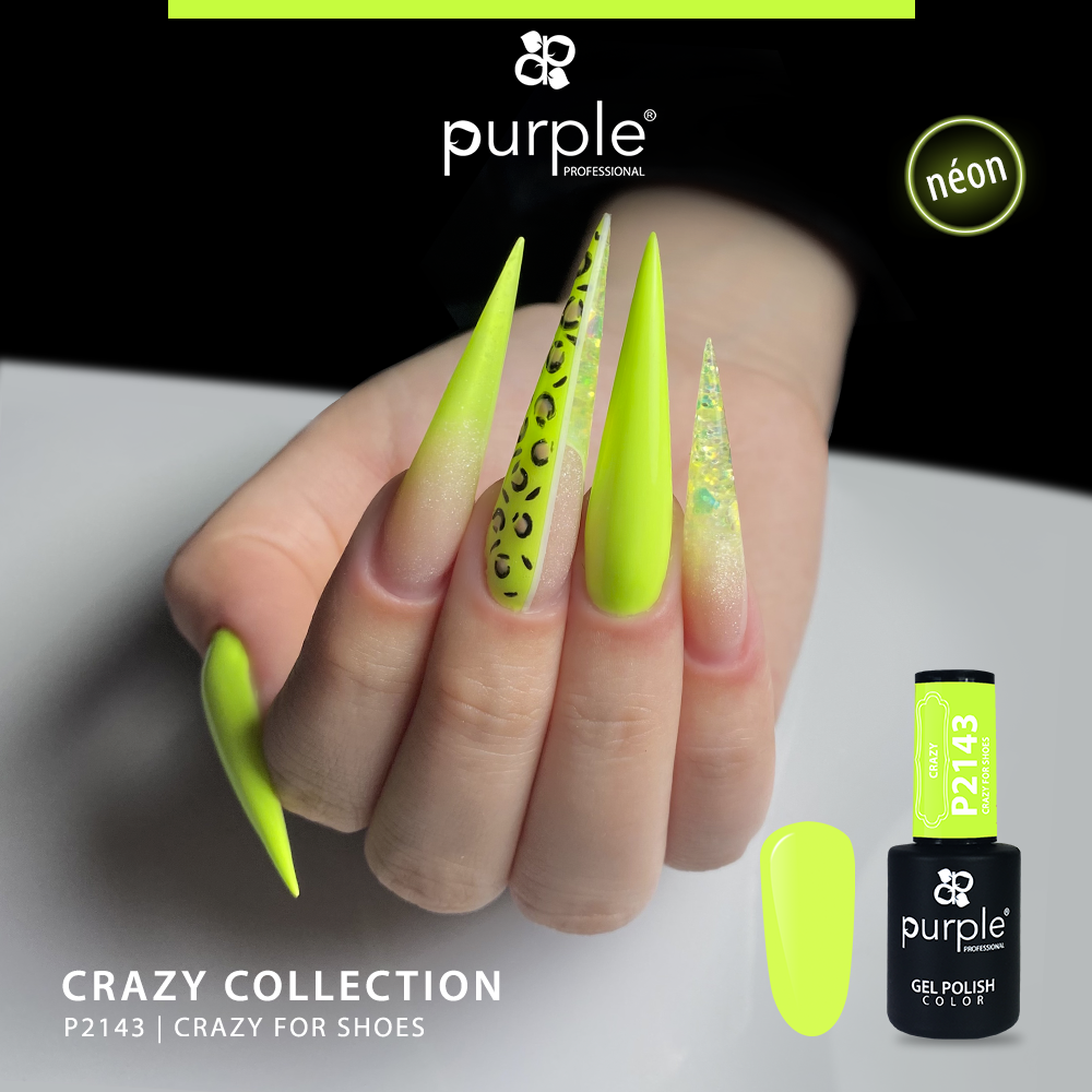 Verniz Gel Purple - Crazy For Shoes P2143
