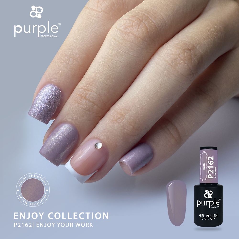 Verniz Gel Purple - Enjoy Your Work P2162