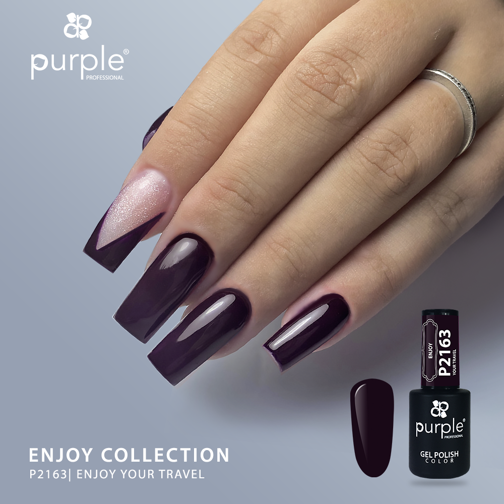Verniz Gel Purple - Enjoy Your Travel P2163
