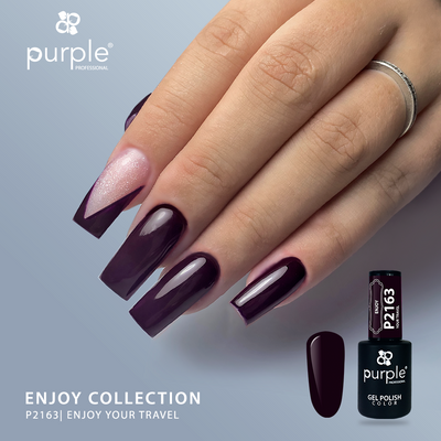 Verniz Gel Purple - Enjoy Your Travel P2163