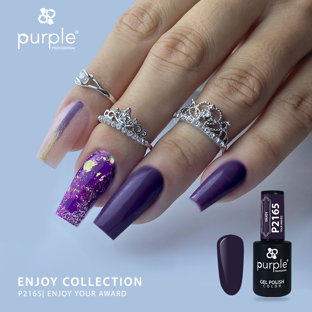 Verniz Gel Purple - Enjoy Your Award P2165