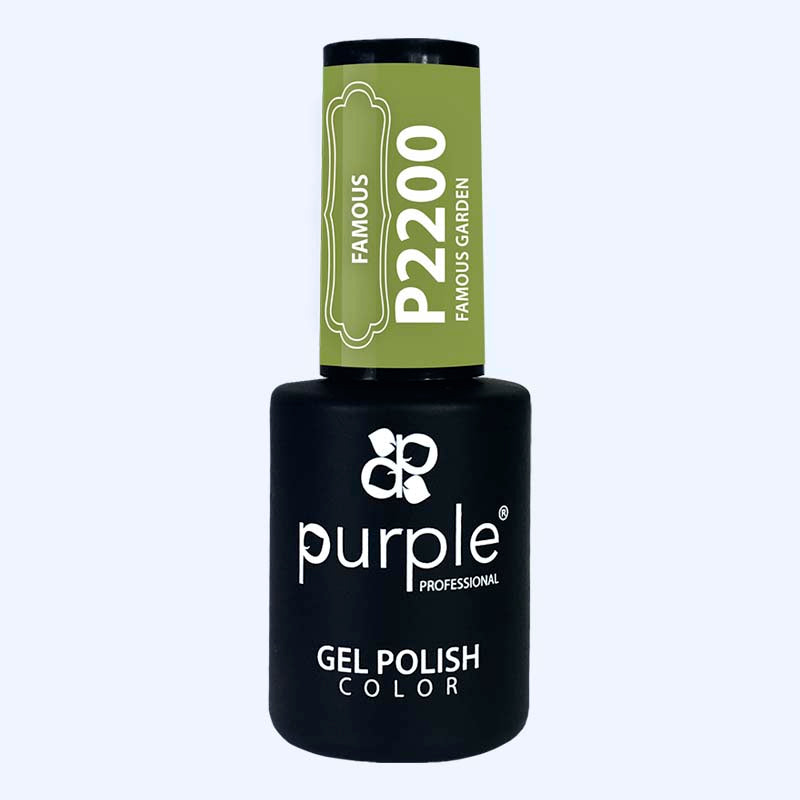 Verniz Gel Purple - Famous Garden P2200