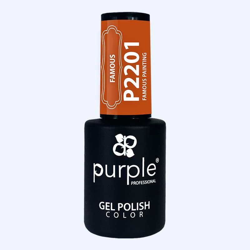 Verniz Gel Purple - Famous Painting P2201