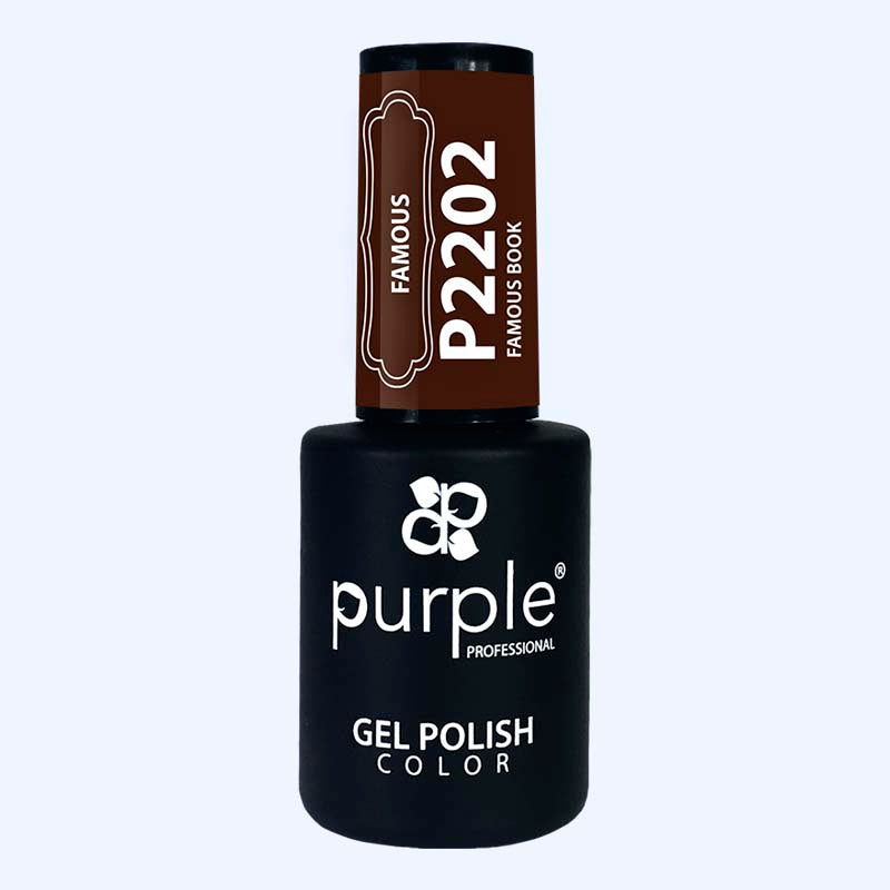 Verniz Gel Purple - Famous Book P2202