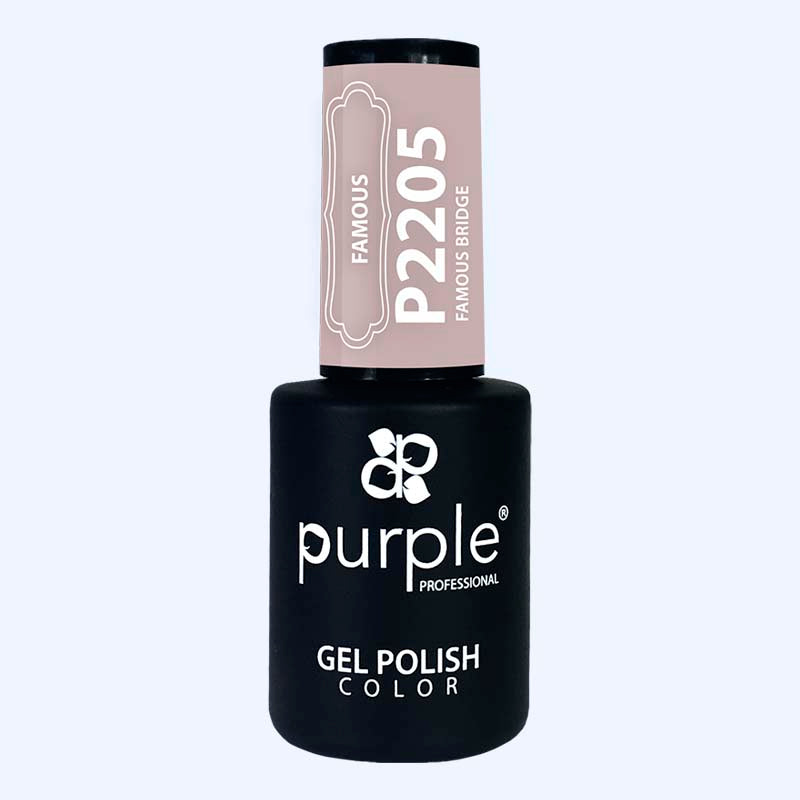 Verniz Gel Purple - Famous Bridge P2205