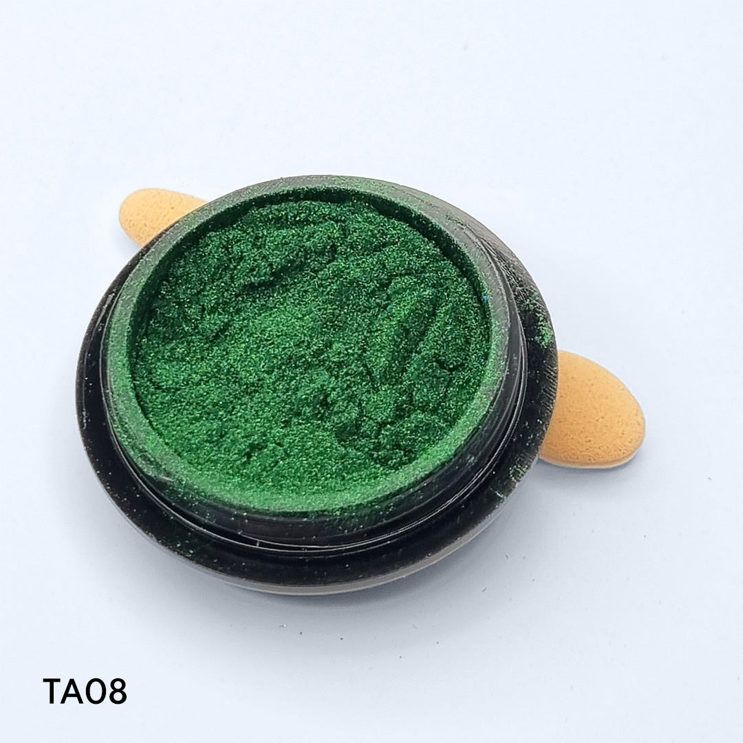 Pó Cromado Verde - TA08