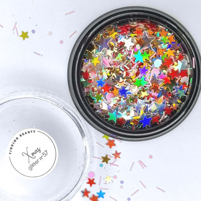 Conjunto Christmas - 6 glitters