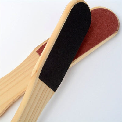 Double-sided Pedicure File in Wood