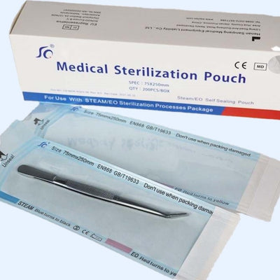 Bolsas Autoadesivas de Esterilização 100x270mm - 200 un.