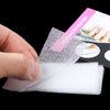 Fiberglass sheet for nail extension