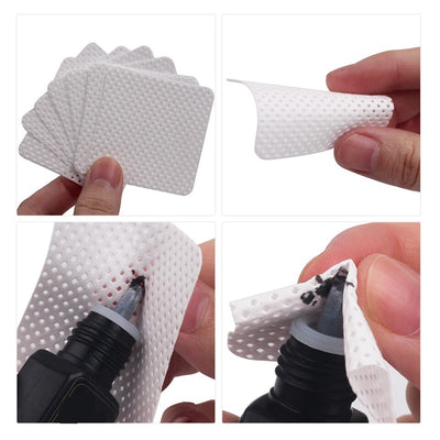 Pads de limpeza para cola de pestanas 200un.